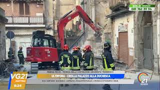 Davide Uccella - Crolla palazzina a Napoli: interviste focus - Vg21 Mattina C21 - 24 aprile 2026