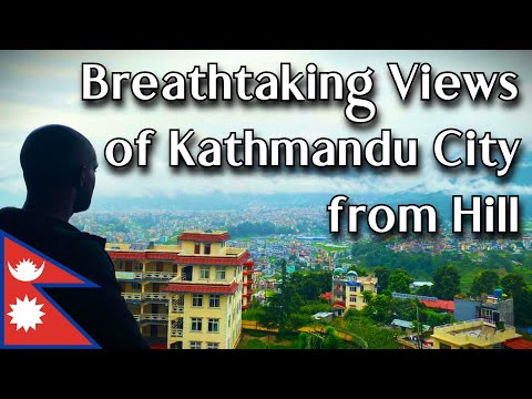 KATHMANDU CITY View from Kopan Monastery #nepal🇳🇵 #kathmanduvalley