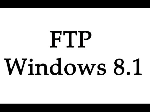 How to Setup an FTP Server in Windows 8.1