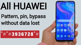 All Huawei Pattern,Pin bypass without Data lost 2024 working trick screenshot 3