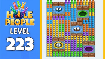 Hole People level 223 solution