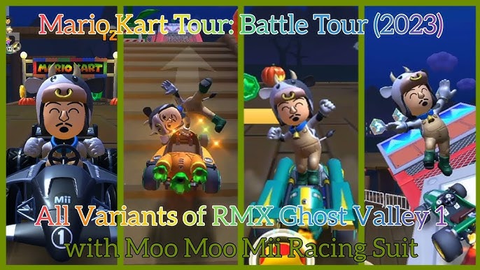 Mario Kart Tour on X: The Battle Tour is wrapping up in #MarioKartTour.  Next up is the Halloween Tour, featuring the course GBA Boo Lake! A pier  floating atop a murky lake