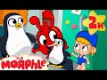 A Penguin in The Fridge| Fun Animal Cartoons | @MorphleTV  | Learning for Kids