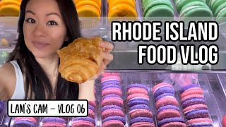 🚙 Rhode Island Food Vlog - Taking a Short Break from Cooking! | Rack of Lam