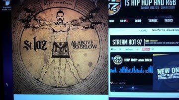 St. Laz & Opium "FEEL" On DJ Kayslay (As Above So Below)