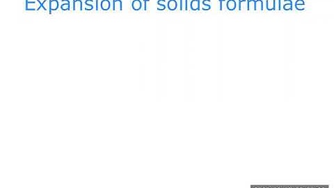 Basic formulae of solids and liquids  by gautam physics faculty