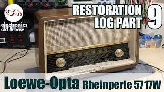 Loewe-Opta Rheinperle 5717W restoration - Part 9. Finally ... FM alignment and testing.