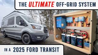 2025 Transit Campervan - Ultimate Electrical Upgrade