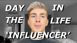 day in the life of an 'influencer'