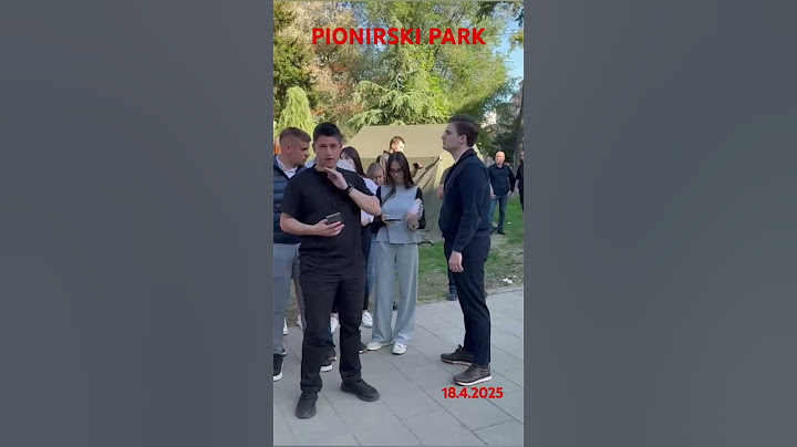 Studenti koji žele da uče čekaju predsednika Aleksandra Vučića 18.4.2025.