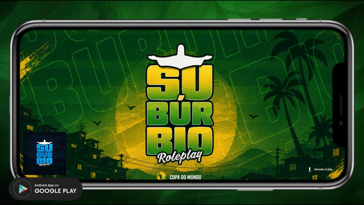 SAIU! Como Jogar Subúrbio RP em Celular Fraco  Muito Leve!