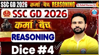 🔴 SSC GD REASONING Class 4 | Dice 🎲 | Rahul Sharma Sir 💯 | PADI Batch 2026 🔥