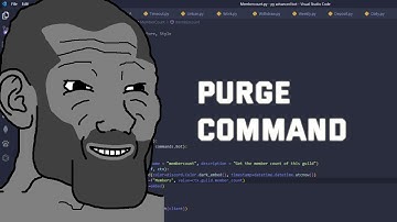 RAW | Making a discord.py purge command!