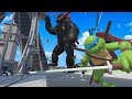 TEENAGE MUTANT NINJA TURTLES DEFEND CITY FROM KING KONG! - Tiny Town VR Gameplay - HTC Vive Gameplay