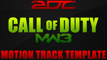 MW3| Bootleg V2 | 2D Motion Track Template (AAE)