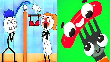 🏂🏂 Thief Puzzle🆚Fork N Sausage - Satisfying ASMR Gameplay Showdown on Android & iOS #gaming #ios