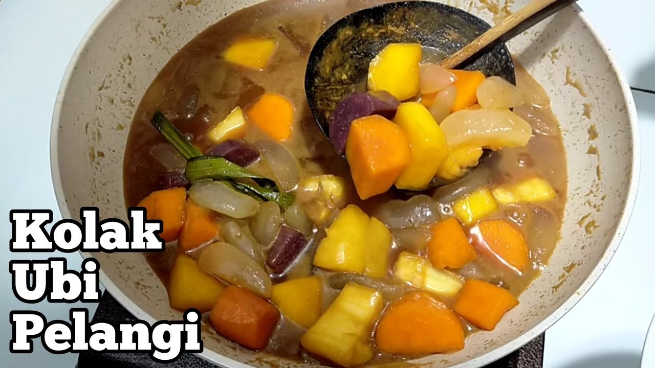 KOLAK UBI PELANGI & KOLANG KALING 