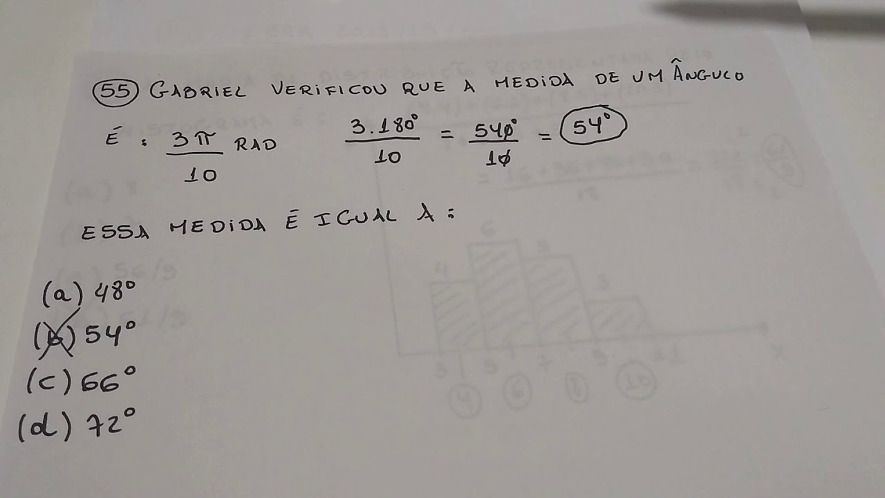 Faça As Conversões De Graus Para Radianos