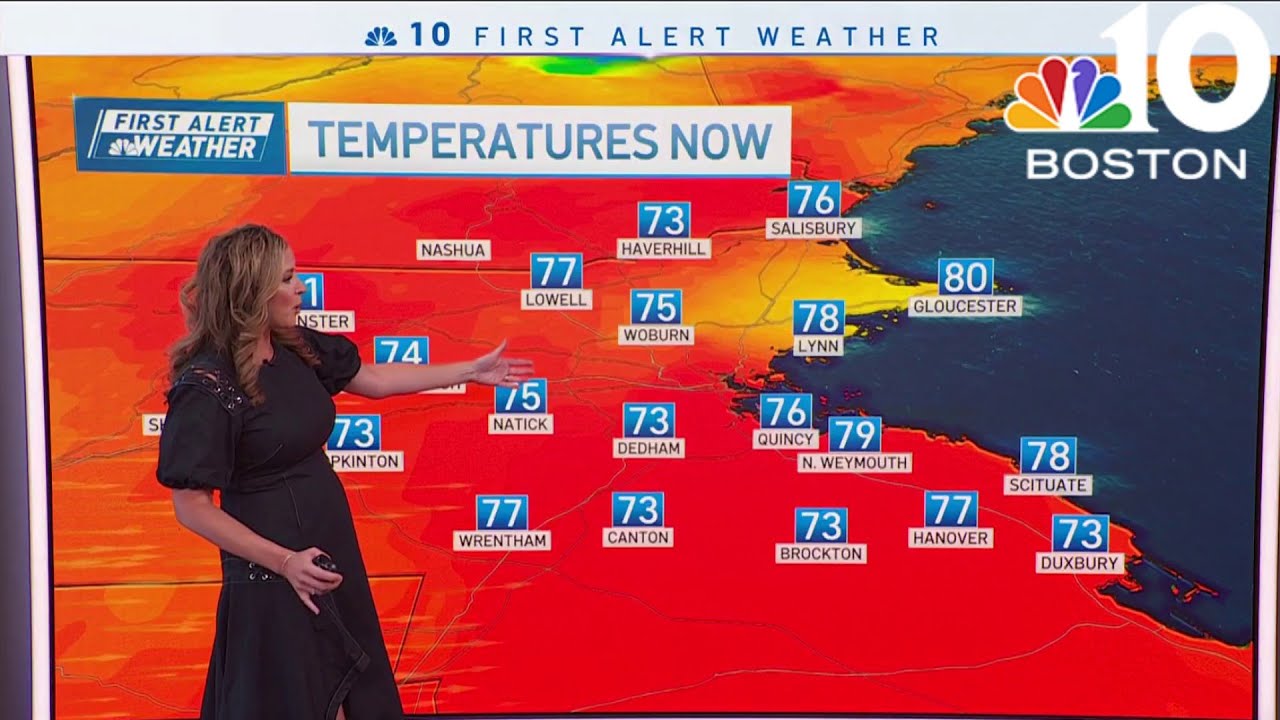 Workweek ends with warm and sunny weather in Boston - YouTube