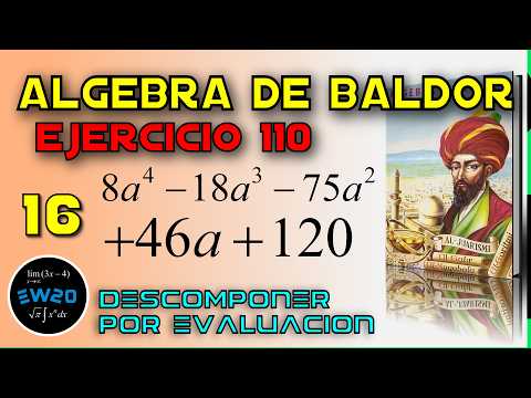 Algebra de Baldor Desde Cero - Ejercicio 110 16