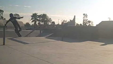 Cyrus at cunningham skatepark