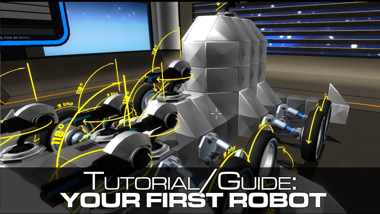 overraskelse Sømil befolkning Robocraft: Your First Robot - Beginners guide/tutorial - YouTube