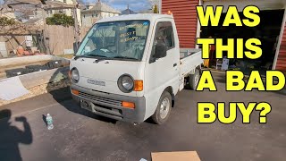 Did I buy a bad DC51T Suzuki Carry from Japanese auction??