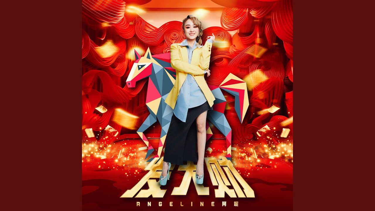 快乐讯号+新年快乐+春风催花开