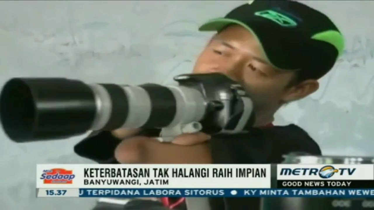 INSPIRATIF Disabilitas Sang Fotografer Zul SEMANGAT PERLU DI