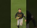 Jack Suwinski with an insane diving catch 😳 #mlb #baseball #shorts