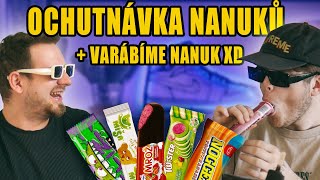 OBŘÍ OCHUTNÁVKA NANUKŮ + DĚLÁME OBŘÍ NANUK w/@Vidrail