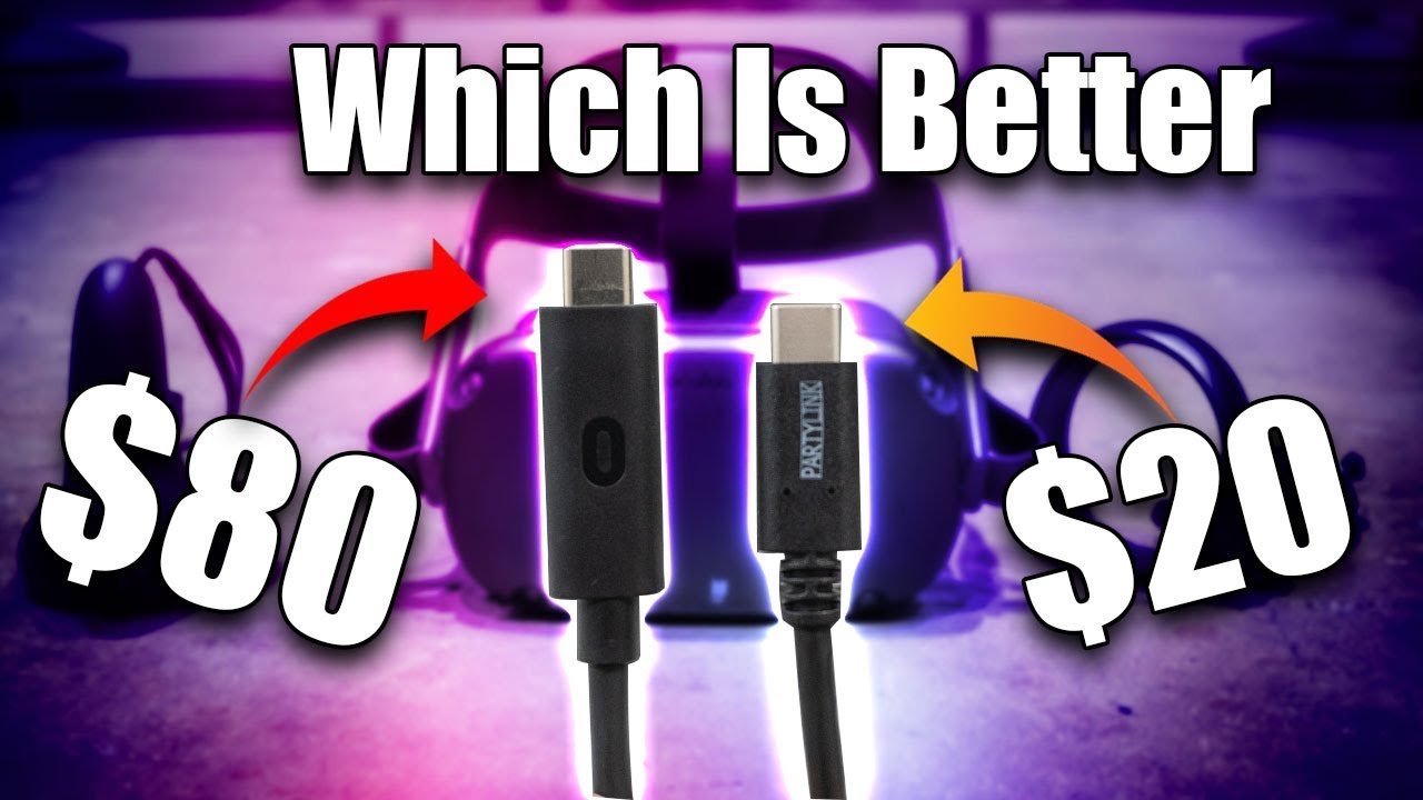 blast Postbud Kan ignoreres Oculus Quest Link Cable Review VS PartyLink Alternative - Which Is The  Better Value - YouTube