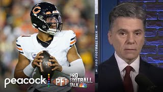 Justin Fields thanks Bears for trading him to Steelers | Pro Football Talk | NFL on NBC