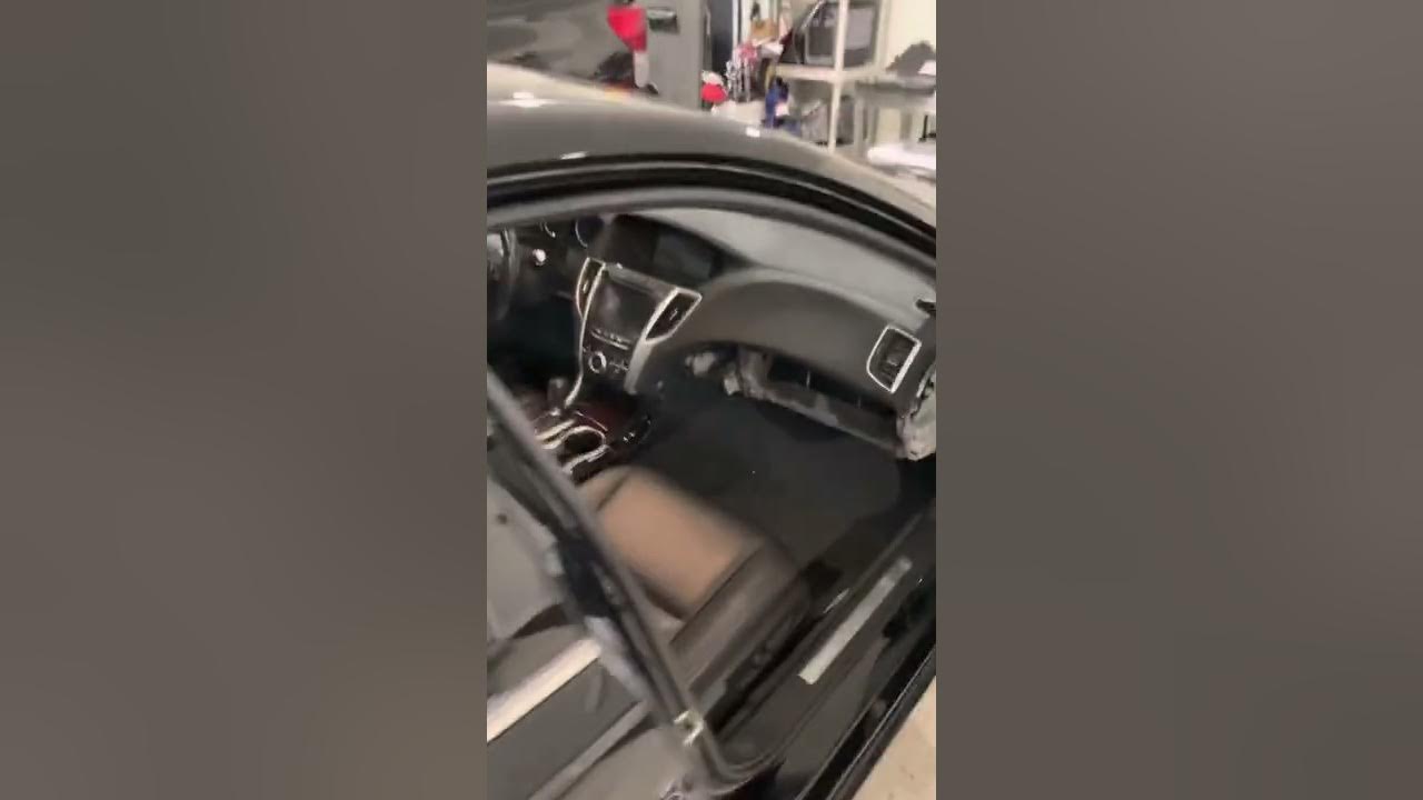 2016 Acura TLX Bluetooth module hft location removal replace battery