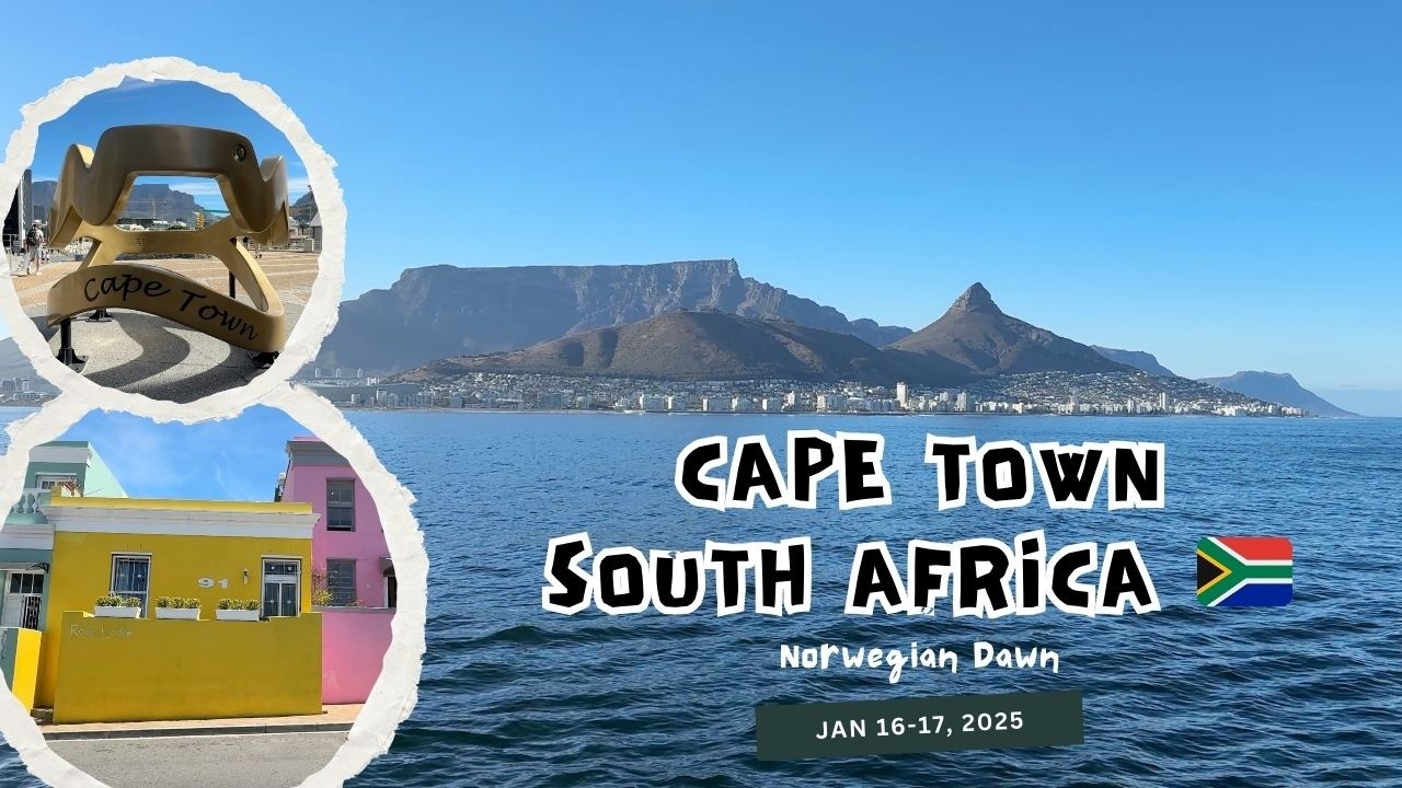 Norwegian Dawn | Cape Town, South Africa 🇿🇦 | Part 1 (Jan 2025)