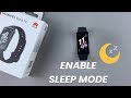 How To Enable Sleep Mode On Huawei Band 10
