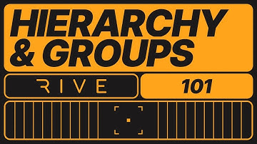 Rive 101 - Hierarchy and Groups