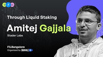 DeFi for everyone | Creating access through Liquid Staking | Amitej Gajjala, Stader Labs
