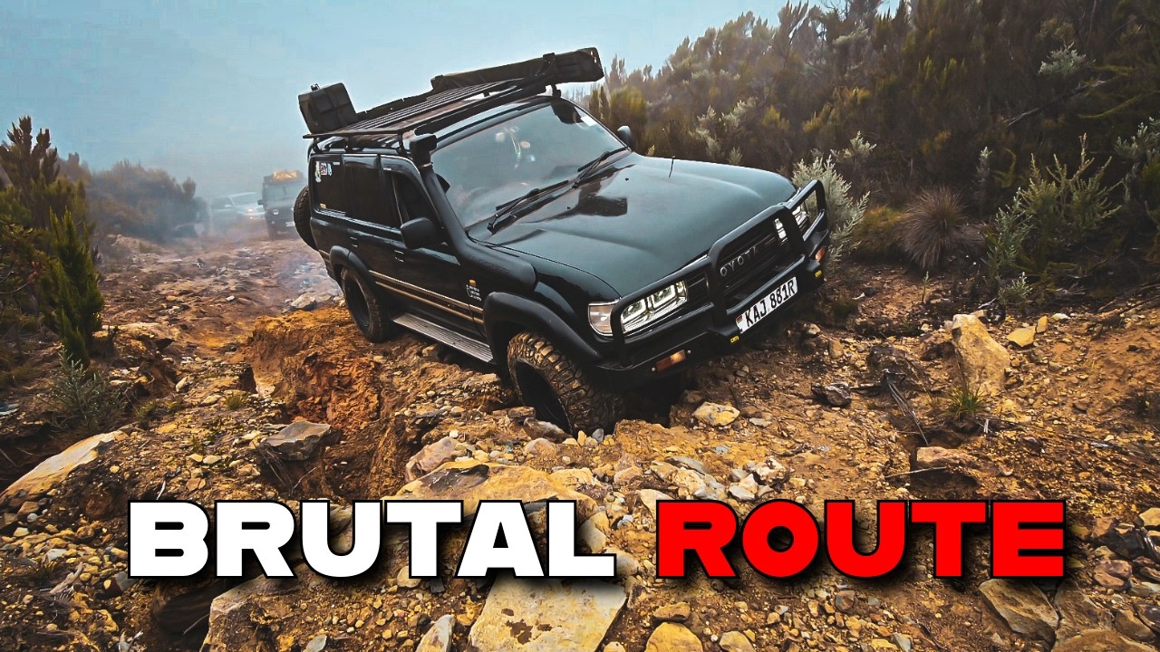 4x4s VS The Mountain | Brutal Climb to Lake Ellis