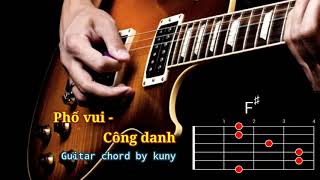 Video thumbnail of "Phố vui - công danh - hợp âm chuẩn"