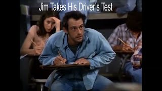 Jim Takes His Driver's Test