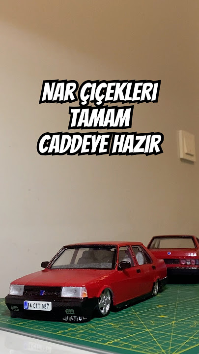 Tofaş maket 1/18 #3d #automobile #3dprinting #hotwheels #car #cars #diy #diycrafts #trending #tofaş