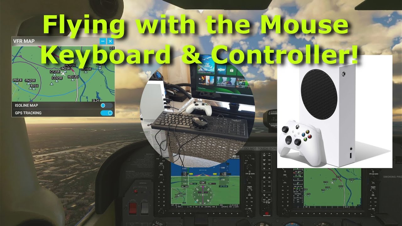 Flight simulator mouse and keyboard Clearance