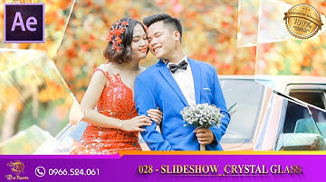 Free Project ✅ | 028 - SlideShow_Crystal Glass | After Effects Project