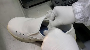 Particle counting - Cleanroom shoe - S205