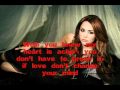 Miley Cyrus- Two More Lonely People With Lyrics On-Screen (HQ)
