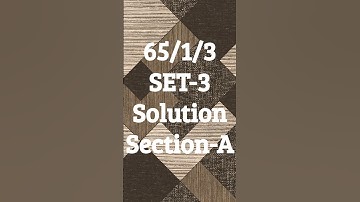 Math 12th CBSE 2025 Answers Key 65/1/3 |MCQ| section-A MCQs #answerkey  #mathsclass12th  #solution