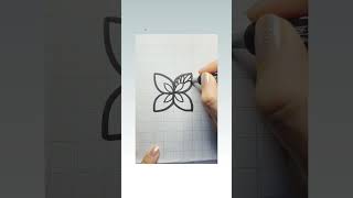 Mini Mandala #9 Grid Drawing