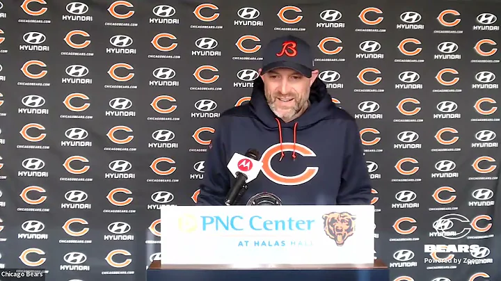 Bears  Matt Nagy on Jeff Dickerson's death