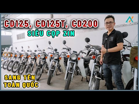Video Kho Xe Khủng Lồ Có 102 Honda CD125, CD125T, CD200 Siêu... - youtube